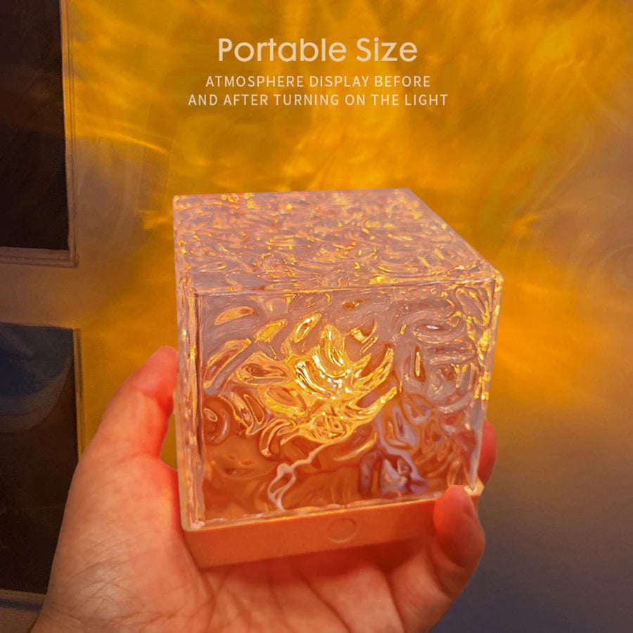 Crystal Aurora Wave Lamp