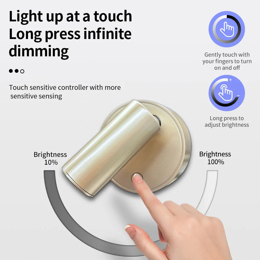 Magnetic Wall Light