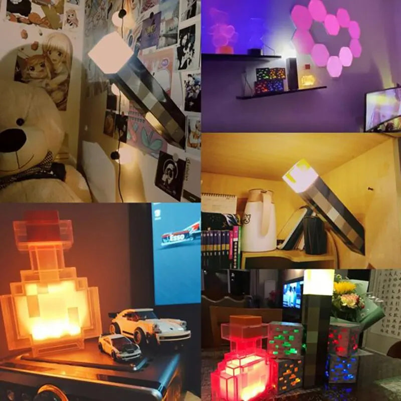 LED Minecraft Torch